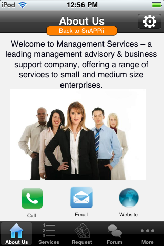 Use our app maker! Make applications for iPhone and Android without programming.