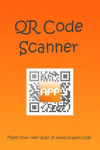 QR Code Scanner from Snappii App Maker Posted on February 7, 2012 by SNAPPII QR codes have been around for a while. At first not many people knew about them but their number has been constantly growing and now you can see them practically everywhere where a flat surface is available to stick a QR code image to. QR code is a great tool for promoting your business and products, more and more entrepreneurs are involved in using them in marketing. To read the information encoded in QR code you need a camera-enabled smartphone and a good QR code scanner. Possibly you have already tried many different QR code scanners. Some of them were good enough, some failed to scan QR codes and it just bothered you. Here is the QR code scanner which impresses by its effectiveness and simplicity in use. Just download this app for your iPhones and iPads, point your smartphone camera at the QR code you want to be scanned and in some moments the result will be seen on the screen of your device. You may be redirected to particular websites, get some contact info (email, phone #, address and etc.), see business locations on a map, schedule events and many more. Most of different types of data can be encrypted in QR codes (their possibilities are almost unlimited) and this scanner will help you decode them all. There is also an opportunity to share the codes you scan with your friends on Facebook and Twitter. QR Code Scanner from Snappii can be downloaded from the Appstore and it is completely free.Vivid and unique Snappii design will cheer you up in these cold winter days. Install the app, turn your phone into a QR Code scanner and start connecting the physical world to your mobile device.
